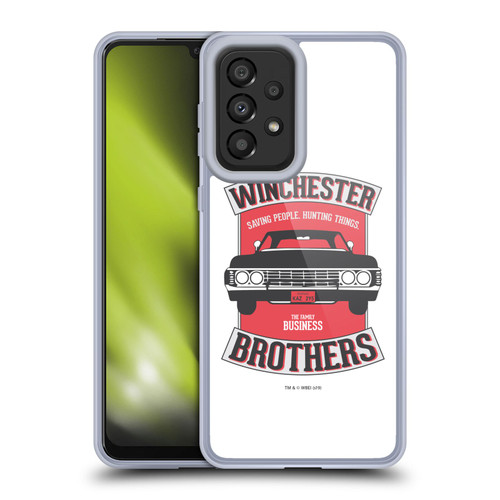 Supernatural Vectors Winchester Brothers 2 Soft Gel Case for Samsung Galaxy A33 5G (2022)
