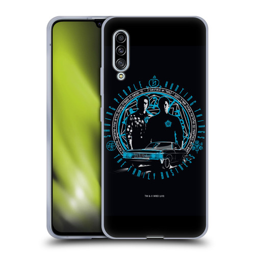 Supernatural Vectors Dean & Sam Business Soft Gel Case for Samsung Galaxy A90 5G (2019)