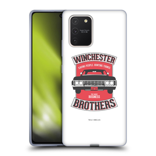 Supernatural Vectors Winchester Brothers 2 Soft Gel Case for Samsung Galaxy S10 Lite