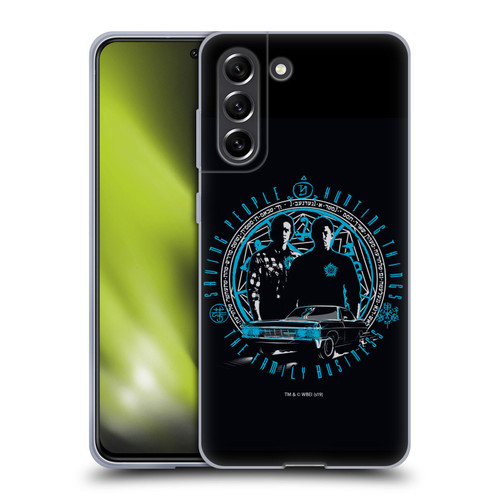 Supernatural Vectors Dean & Sam Business Soft Gel Case for Samsung Galaxy S21 FE 5G