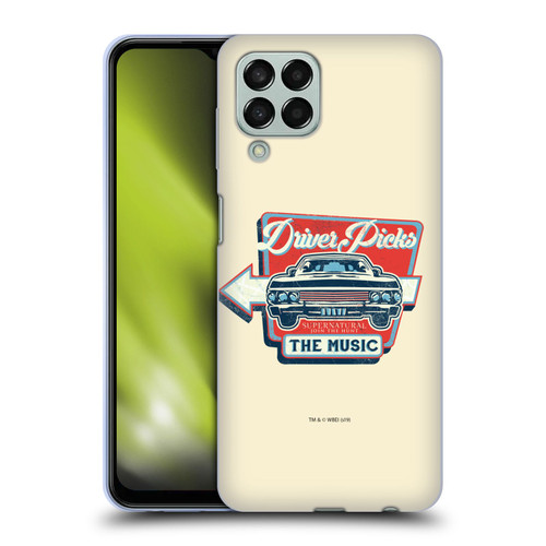 Supernatural Vectors Driver Picks Soft Gel Case for Samsung Galaxy M33 (2022)