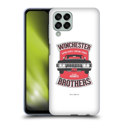 Supernatural Vectors Winchester Brothers 2 Soft Gel Case for Samsung Galaxy M33 (2022)