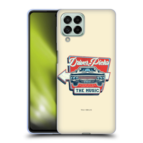 Supernatural Vectors Driver Picks Soft Gel Case for Samsung Galaxy M53 (2022)