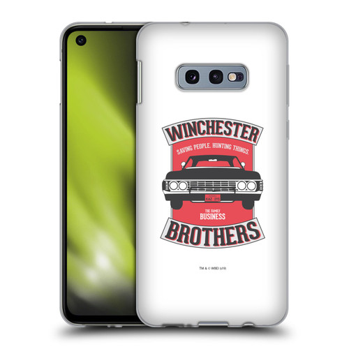 Supernatural Vectors Winchester Brothers 2 Soft Gel Case for Samsung Galaxy S10e