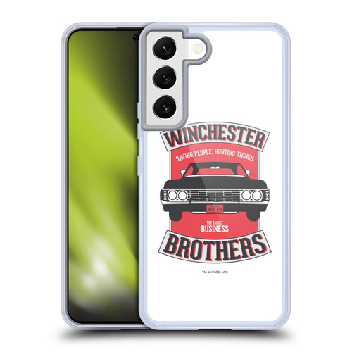 Supernatural Vectors Winchester Brothers 2 Soft Gel Case for Samsung Galaxy S22 5G