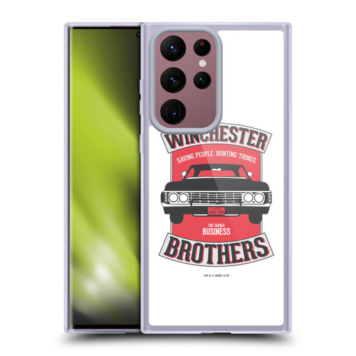 Supernatural Vectors Winchester Brothers 2 Soft Gel Case for Samsung Galaxy S22 Ultra 5G