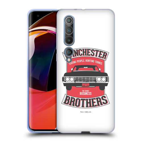 Supernatural Vectors Winchester Brothers 2 Soft Gel Case for Xiaomi Mi 10 5G / Mi 10 Pro 5G