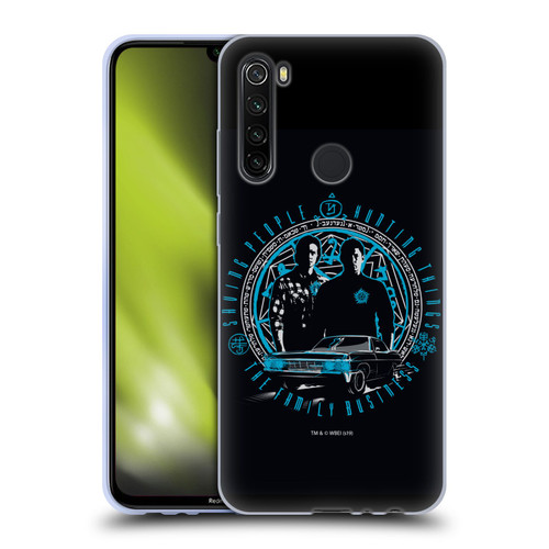 Supernatural Vectors Dean & Sam Business Soft Gel Case for Xiaomi Redmi Note 8T