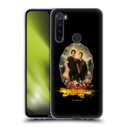 Supernatural Vectors Dean & Sam Halo Soft Gel Case for Xiaomi Redmi Note 8T