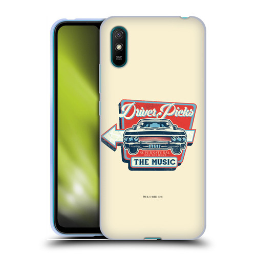 Supernatural Vectors Driver Picks Soft Gel Case for Xiaomi Redmi 9A / Redmi 9AT