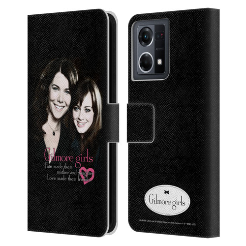 Gilmore Girls Graphics Fate Made Them Leather Book Wallet Case Cover For OPPO Reno8 4G