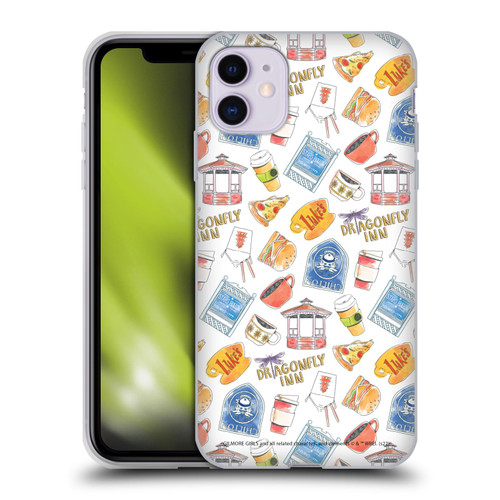 Gilmore Girls Graphics Icons Soft Gel Case for Apple iPhone 11