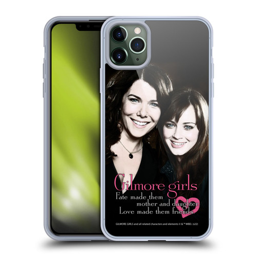 Gilmore Girls Graphics Fate Made Them Soft Gel Case for Apple iPhone 11 Pro Max & MagSafe