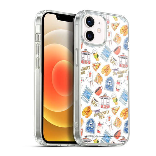 Gilmore Girls Graphics Icons Soft Gel Case for Apple iPhone 12 / iPhone 12 Pro & MagSafe