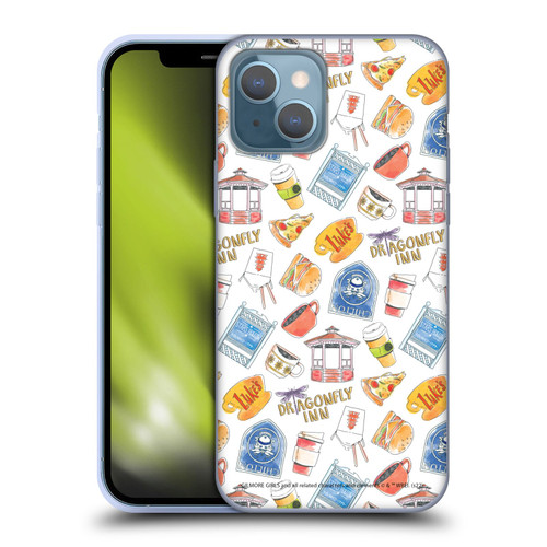 Gilmore Girls Graphics Icons Soft Gel Case for Apple iPhone 13