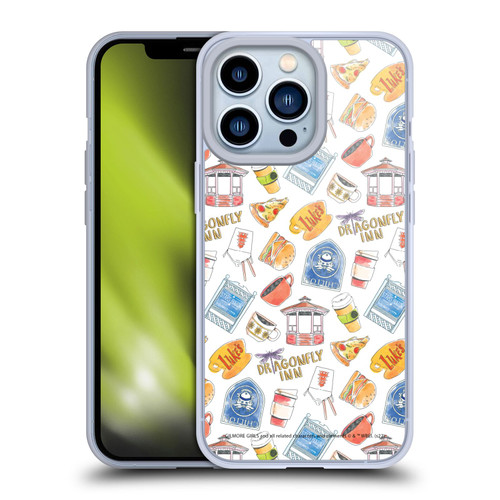 Gilmore Girls Graphics Icons Soft Gel Case for Apple iPhone 13 Pro