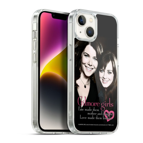Gilmore Girls Graphics Fate Made Them Soft Gel Case for Apple iPhone 14 Plus & MagSafe