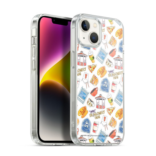 Gilmore Girls Graphics Icons Soft Gel Case for Apple iPhone 14 Plus & MagSafe