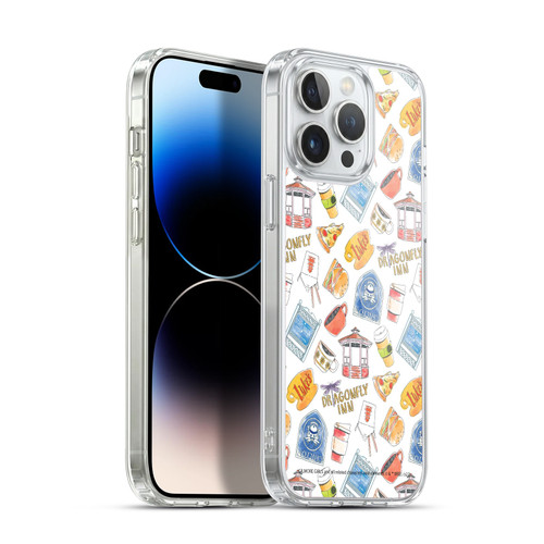 Gilmore Girls Graphics Icons Soft Gel Case for Apple iPhone 14 Pro Max & MagSafe