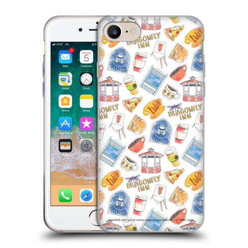 Gilmore Girls Graphics Icons Soft Gel Case for Apple iPhone 7 / 8 / SE 2020 & 2022