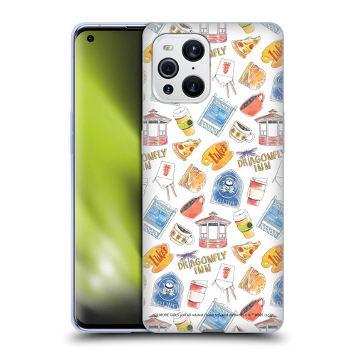 Gilmore Girls Graphics Icons Soft Gel Case for OPPO Find X3 / Pro