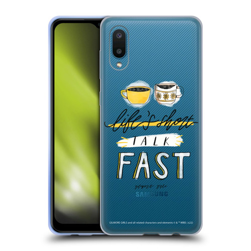 Gilmore Girls Graphics Life's Short Talk Fast Soft Gel Case for Samsung Galaxy A02/M02 (2021)