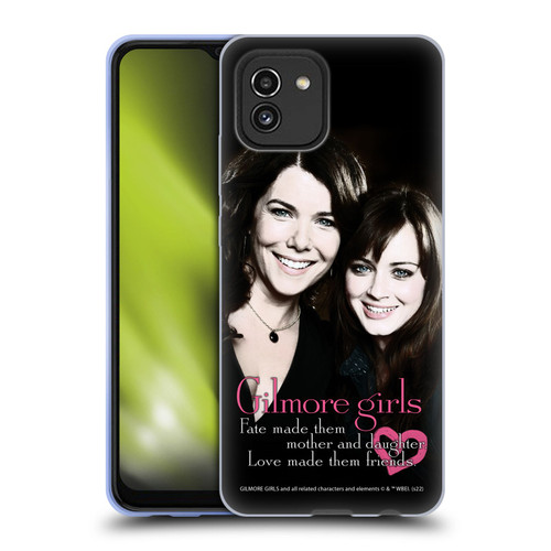 Gilmore Girls Graphics Fate Made Them Soft Gel Case for Samsung Galaxy A03 (2021)