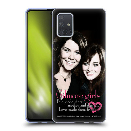 Gilmore Girls Graphics Fate Made Them Soft Gel Case for Samsung Galaxy A71 (2019)