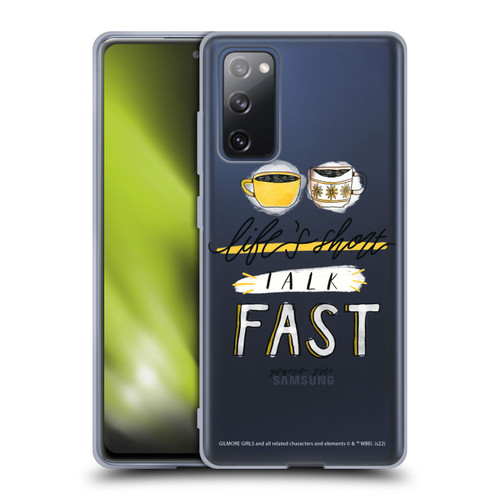 Gilmore Girls Graphics Life's Short Talk Fast Soft Gel Case for Samsung Galaxy S20 FE / 5G