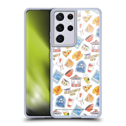 Gilmore Girls Graphics Icons Soft Gel Case for Samsung Galaxy S21 Ultra 5G