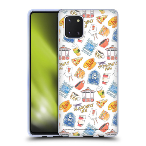 Gilmore Girls Graphics Icons Soft Gel Case for Samsung Galaxy Note10 Lite