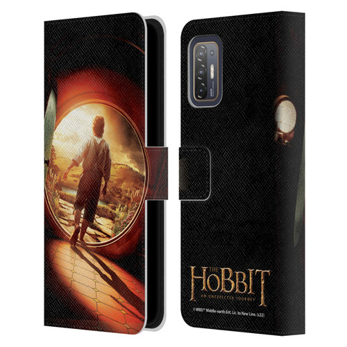 The Hobbit An Unexpected Journey Key Art Journey Leather Book Wallet Case Cover For HTC Desire 21 Pro 5G