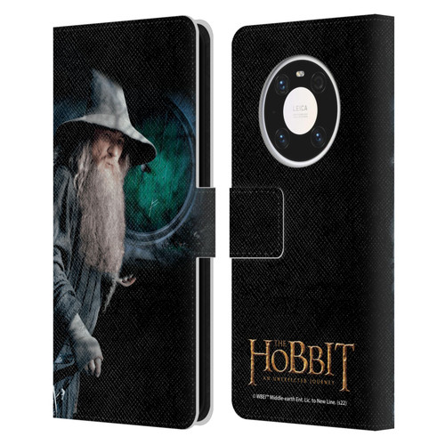 The Hobbit An Unexpected Journey Key Art Gandalf Leather Book Wallet Case Cover For Huawei Mate 40 Pro 5G