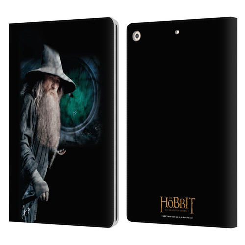 The Hobbit An Unexpected Journey Key Art Gandalf Leather Book Wallet Case Cover For Apple iPad 10.2 2019/2020/2021