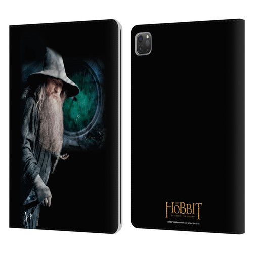 The Hobbit An Unexpected Journey Key Art Gandalf Leather Book Wallet Case Cover For Apple iPad Pro 11 2020 / 2021 / 2022