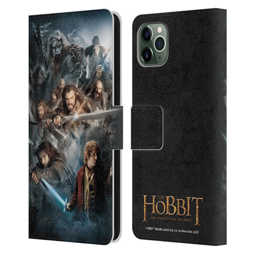 The Hobbit An Unexpected Journey Key Art Group Leather Book Wallet Case Cover For Apple iPhone 11 Pro Max