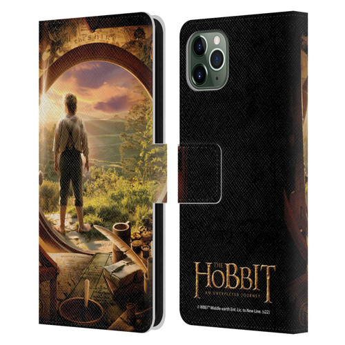 The Hobbit An Unexpected Journey Key Art Hobbit In Door Leather Book Wallet Case Cover For Apple iPhone 11 Pro Max