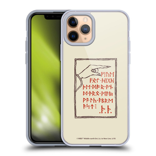 The Hobbit An Unexpected Journey Graphics Main Soft Gel Case for Apple iPhone 11 Pro