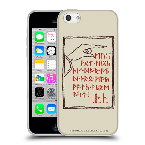 The Hobbit An Unexpected Journey Graphics Main Soft Gel Case for Apple iPhone 5c