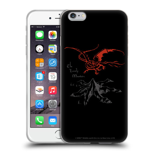 The Hobbit An Unexpected Journey Graphics Back Door Soft Gel Case for Apple iPhone 6 Plus / iPhone 6s Plus