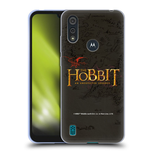 The Hobbit An Unexpected Journey Graphics The Lonely Mountain Soft Gel Case for Motorola Moto E6s (2020)