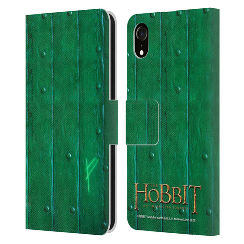 The Hobbit An Unexpected Journey Key Art Door Leather Book Wallet Case Cover For Apple iPhone XR