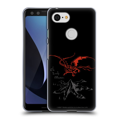 The Hobbit An Unexpected Journey Graphics Back Door Soft Gel Case for Google Pixel 3