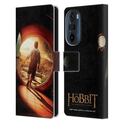 The Hobbit An Unexpected Journey Key Art Journey Leather Book Wallet Case Cover For Motorola Edge 30