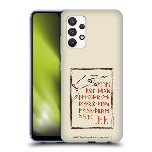 The Hobbit An Unexpected Journey Graphics Main Soft Gel Case for Samsung Galaxy A32 (2021)