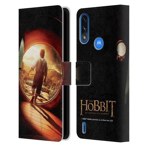 The Hobbit An Unexpected Journey Key Art Journey Leather Book Wallet Case Cover For Motorola Moto E7 Power / Moto E7i Power