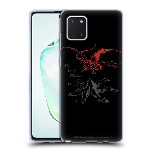 The Hobbit An Unexpected Journey Graphics Back Door Soft Gel Case for Samsung Galaxy Note10 Lite