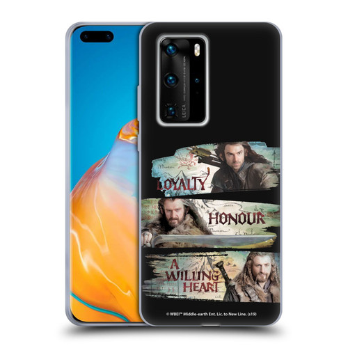 The Hobbit An Unexpected Journey Key Art Loyalty And Honour Soft Gel Case for Huawei P40 Pro / P40 Pro Plus 5G