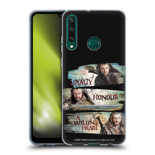 The Hobbit An Unexpected Journey Key Art Loyalty And Honour Soft Gel Case for Huawei Y6p