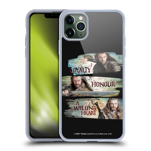 The Hobbit An Unexpected Journey Key Art Loyalty And Honour Soft Gel Case for Apple iPhone 11 Pro Max